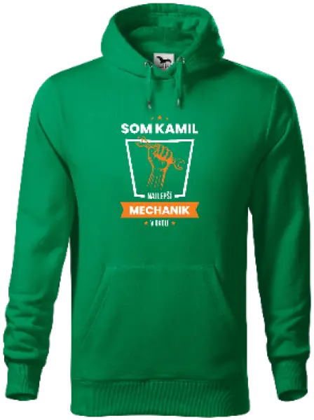 Pánska mikina Najlepší v okolí - mechanik