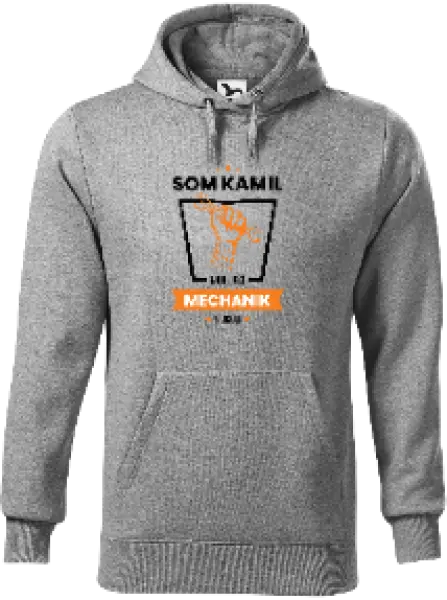 Pánska mikina Najlepší v okolí - mechanik