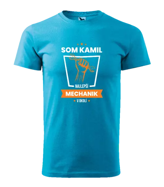 Pánske tričko Najlepší v okolí - mechanik