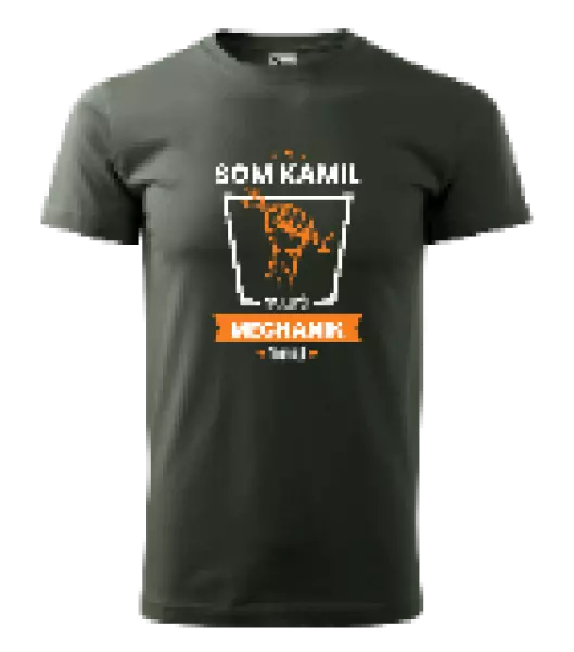 Pánske tričko Najlepší v okolí - mechanik