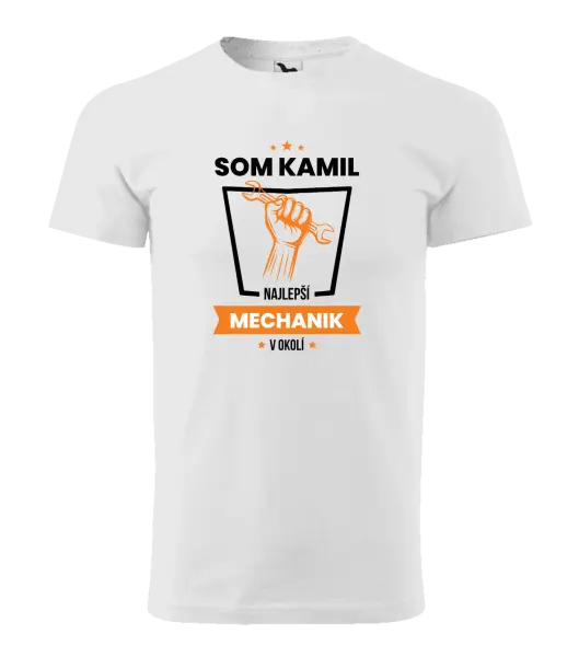 Pánske tričko Najlepší v okolí - mechanik