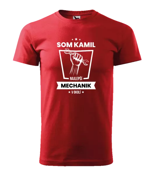 Pánske tričko Najlepší v okolí - mechanik