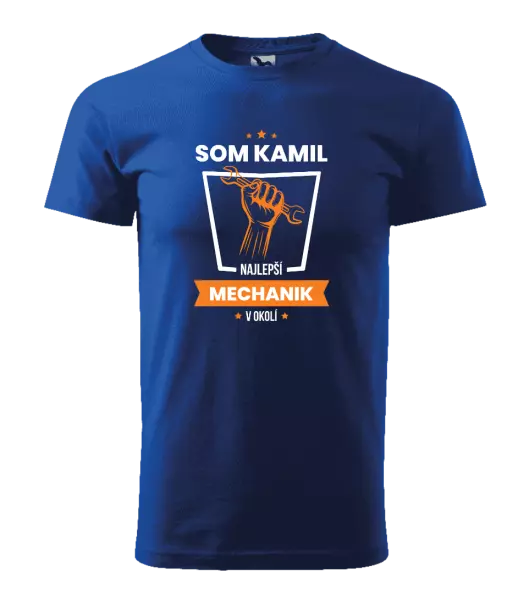 Pánske tričko Najlepší v okolí - mechanik