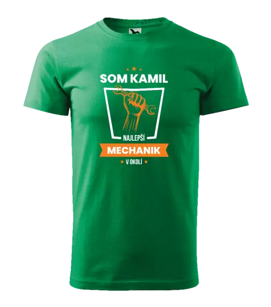 Pánske tričko Najlepší v okolí - mechanik