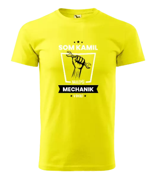 Pánske tričko Najlepší v okolí - mechanik