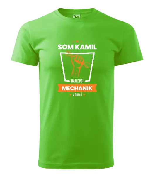 Pánske tričko Najlepší v okolí - mechanik