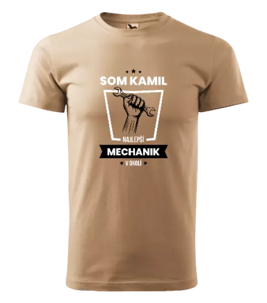 Pánske tričko Najlepší v okolí - mechanik