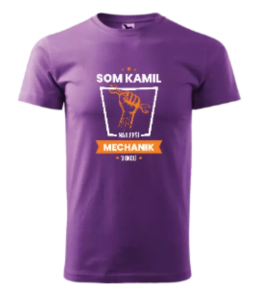 Pánske tričko Najlepší v okolí - mechanik