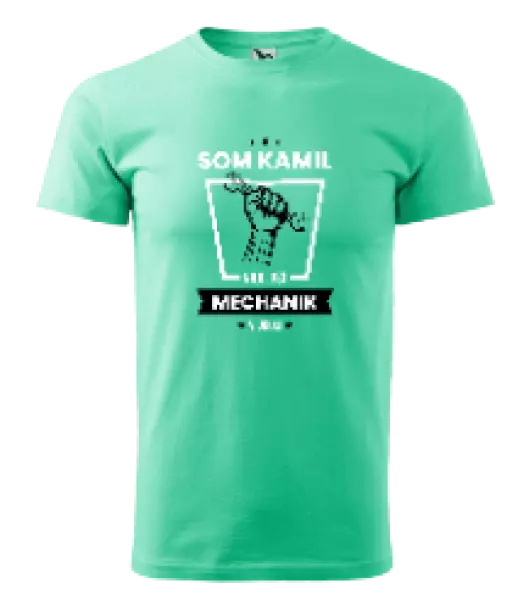 Pánske tričko Najlepší v okolí - mechanik