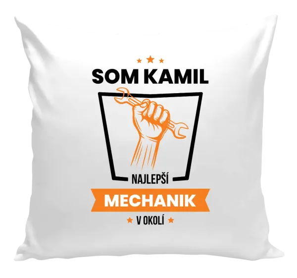 Vankúš Najlepší v okolí - mechanik