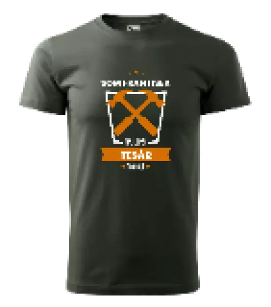 Pánske tričko Najlepší v okolí - tesár