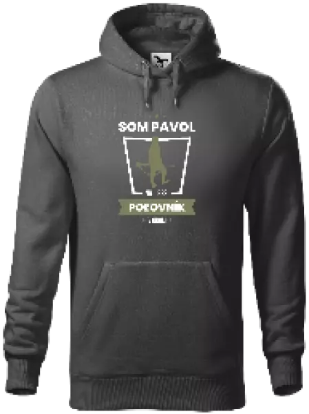 Pánska mikina Najlepší v okolí - poľovník