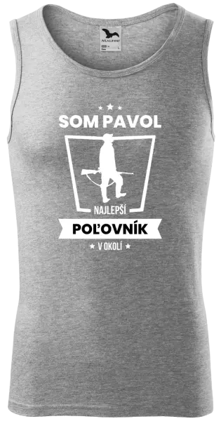 Pánske tielko Najlepší v okolí - poľovník