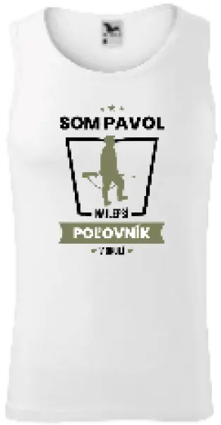 Pánske tielko Najlepší v okolí - poľovník