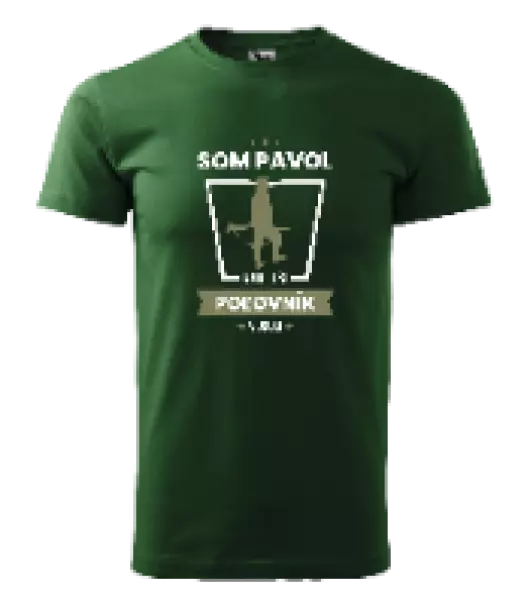 Pánske tričko Najlepší v okolí - poľovník