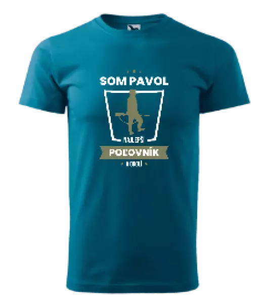 Pánske tričko Najlepší v okolí - poľovník