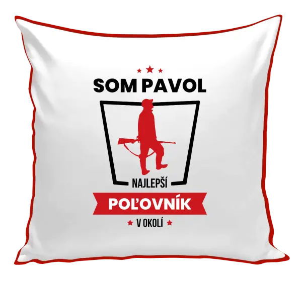 Vankúš Najlepší v okolí - poľovník