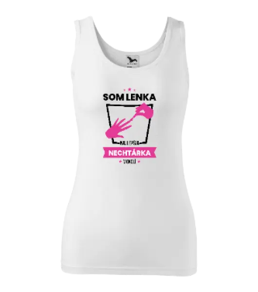 Dámske tielko Najlepšia v okolí - nechtárka