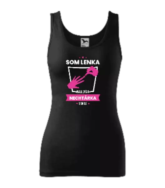 Dámske tielko Najlepšia v okolí - nechtárka