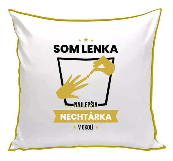 Vankúš Najlepšia v okolí - nechtárka