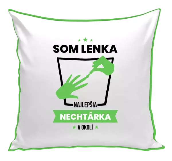 Vankúš Najlepšia v okolí - nechtárka