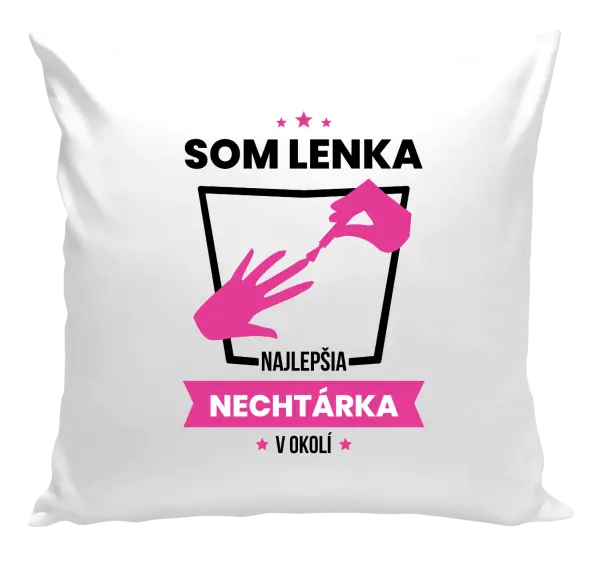 Vankúš Najlepšia v okolí - nechtárka