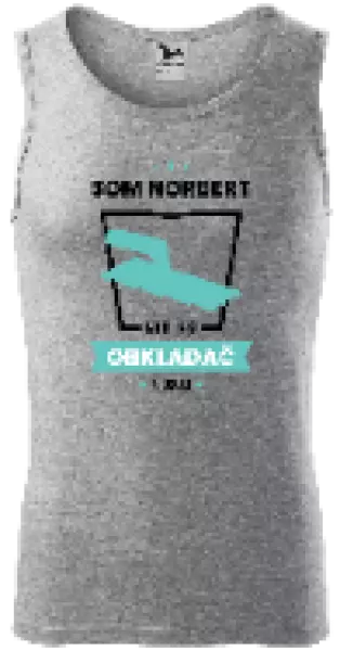 Pánske tielko Najlepší v okolí - obkladač