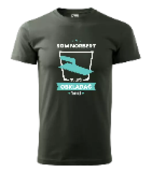 Pánske tričko Najlepší v okolí - obkladač