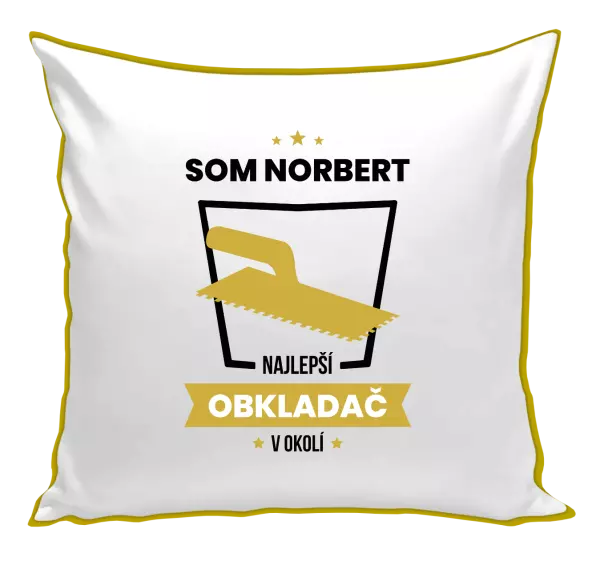 Vankúš Najlepší v okolí - obkladač