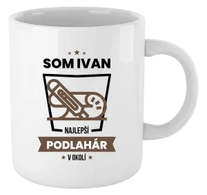 Hrnček Najlepší v okolí - podlahár