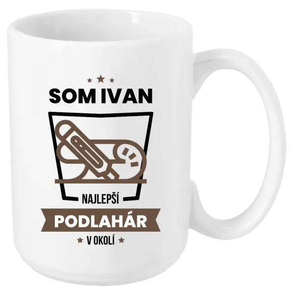 Hrnček Najlepší v okolí - podlahár