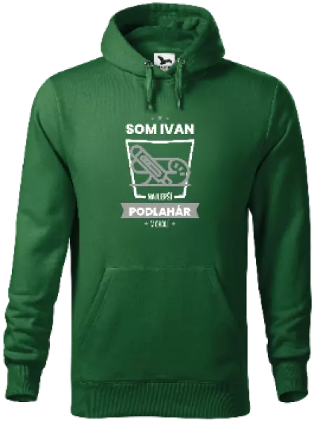 Pánska mikina Najlepší v okolí - podlahár