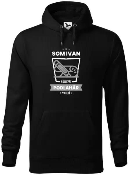 Pánska mikina Najlepší v okolí - podlahár