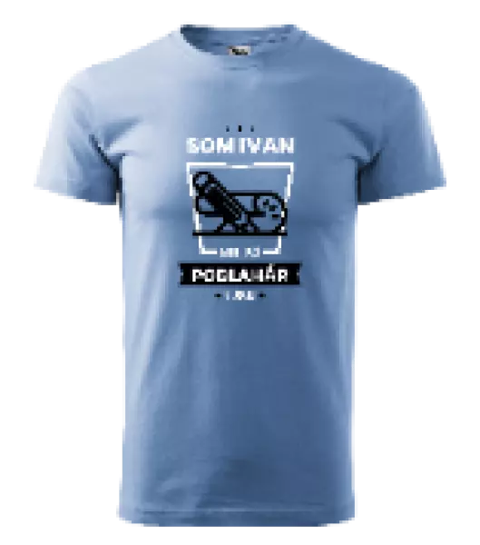 Pánske tričko Najlepší v okolí - podlahár