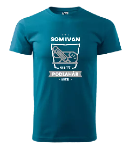 Pánske tričko Najlepší v okolí - podlahár