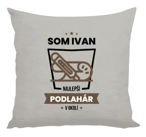 Vankúš Najlepší v okolí - podlahár