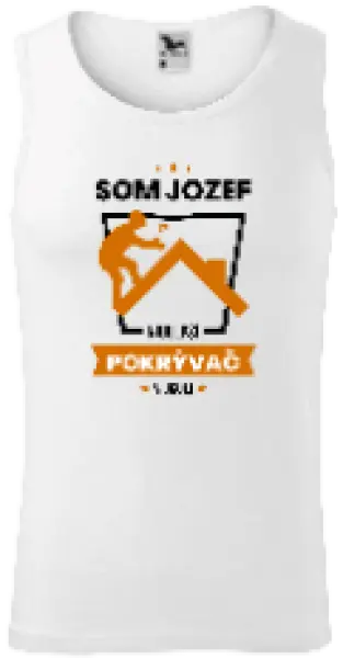 Pánske tielko Najlepší v okolí - pokrývač