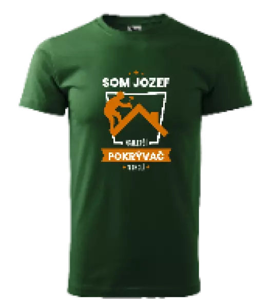 Pánske tričko Najlepší v okolí - pokrývač