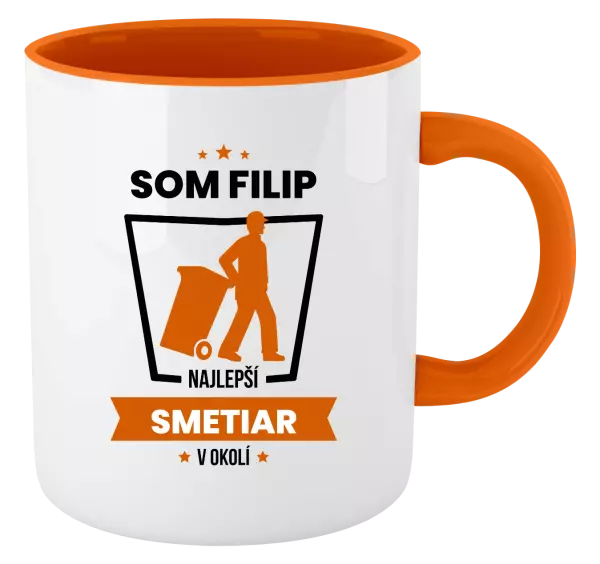 Hrnček  Najlepší v okolí - smetiar