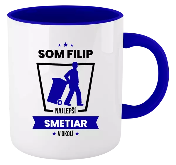 Hrnček  Najlepší v okolí - smetiar