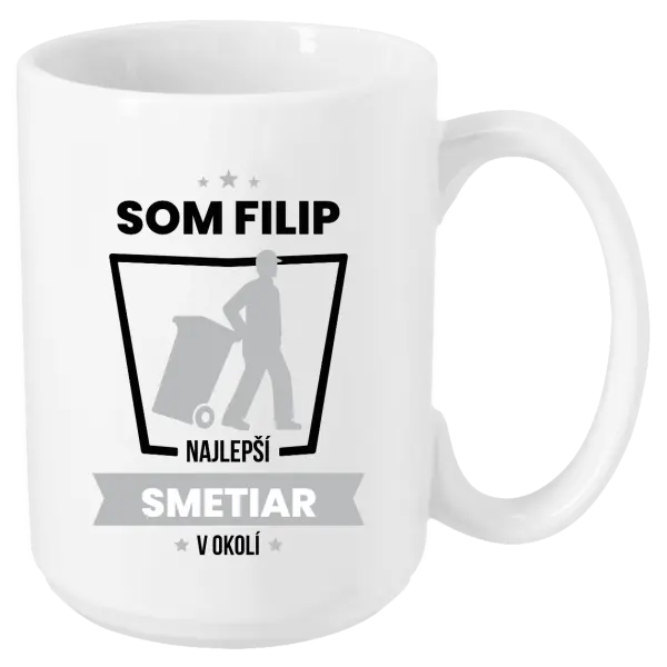 Hrnček Najlepší v okolí - smetiar
