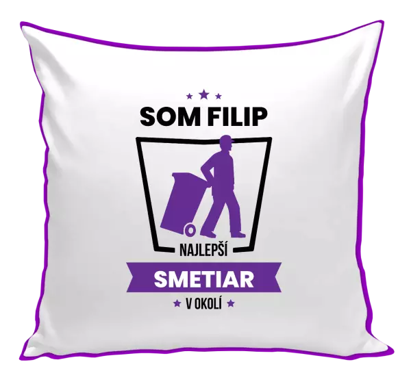 Vankúš Najlepší v okolí - smetiar
