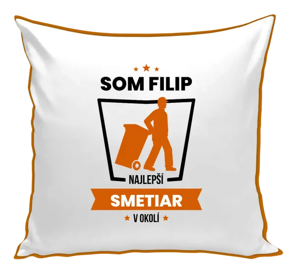 Vankúš Najlepší v okolí - smetiar
