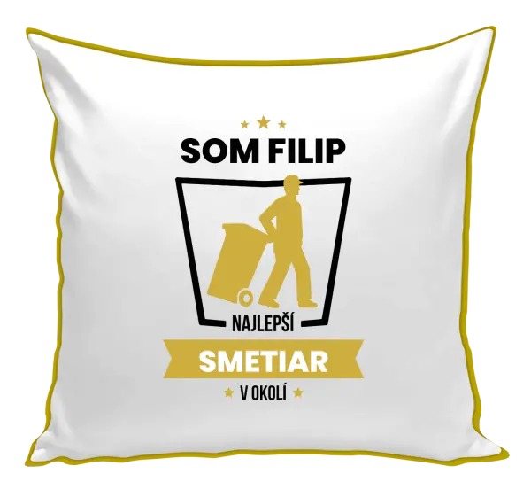 Vankúš Najlepší v okolí - smetiar