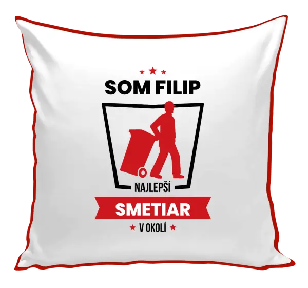Vankúš Najlepší v okolí - smetiar