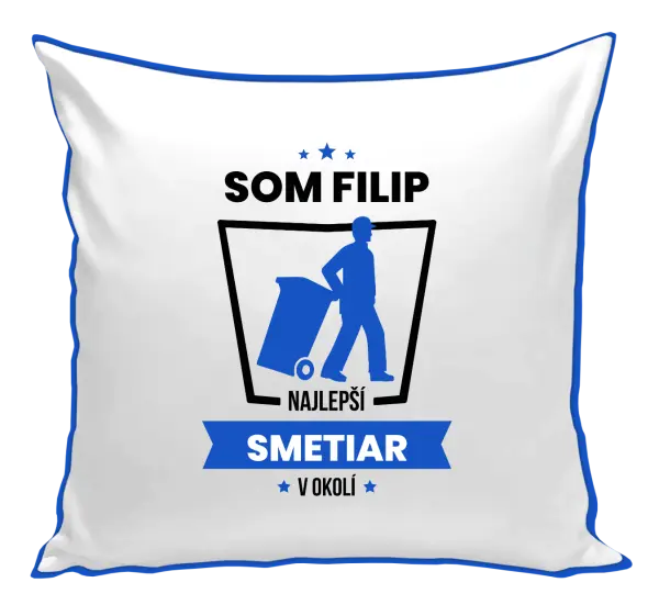 Vankúš Najlepší v okolí - smetiar