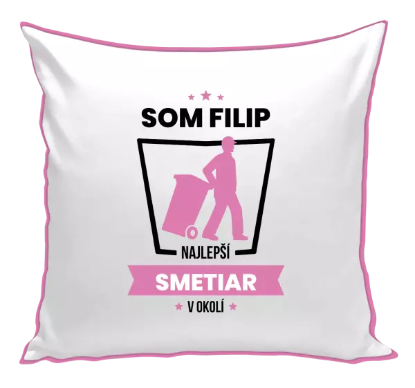 Vankúš Najlepší v okolí - smetiar
