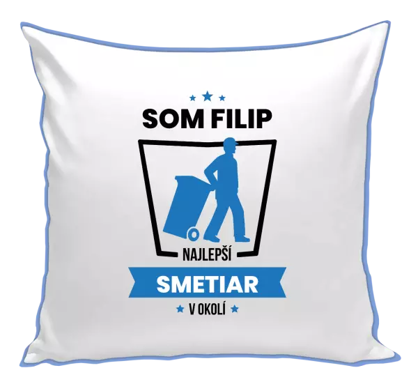Vankúš Najlepší v okolí - smetiar