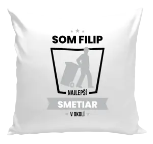 Vankúš Najlepší v okolí - smetiar