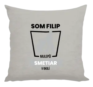 Vankúš Najlepší v okolí - smetiar